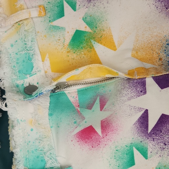 SHEIN Stars Denim Bustier Top and Mini Skirt Set - Picture 13 of 16